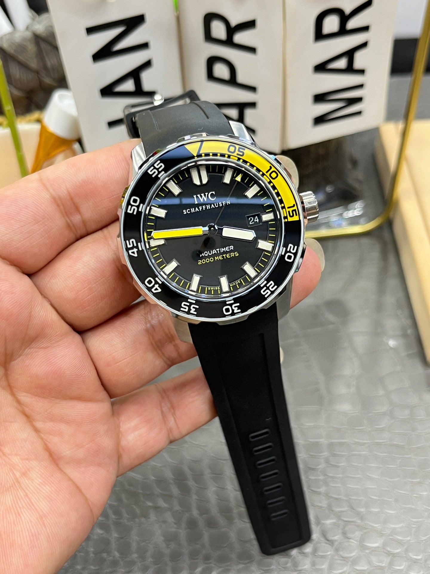 IWC Aquatimer Automatic 2000 Ref. IW356810 “44mm Stainless Steel / Black Dial