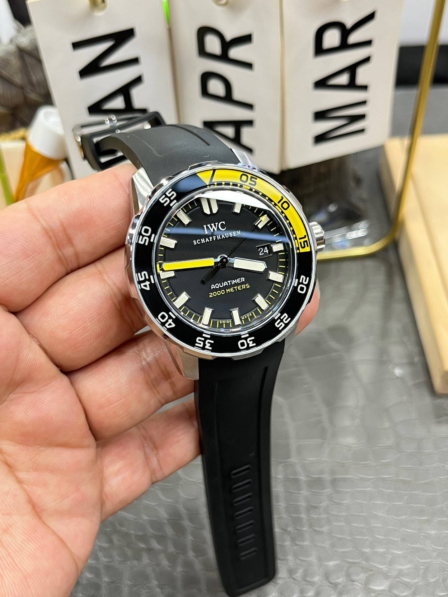 IWC Aquatimer Automatic 2000 Ref. IW356810 “44mm Stainless Steel / Black Dial