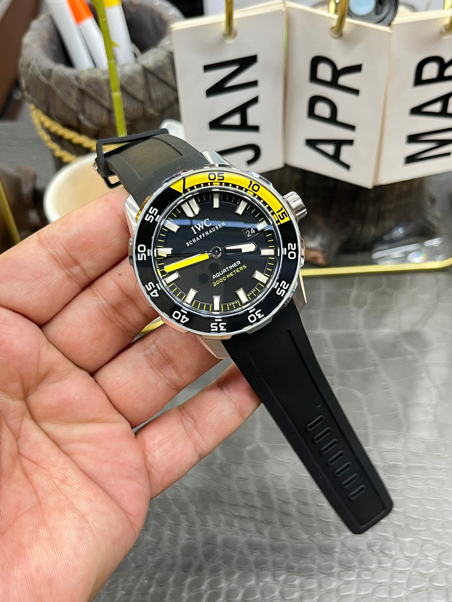 IWC Aquatimer Automatic 2000 Ref. IW356810 “44mm Stainless Steel / Black Dial