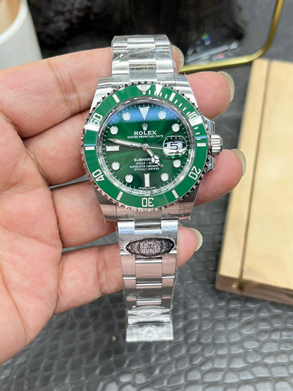 Rolex Submariner Date Ref. 116610LV-0002 “40mm Stainless Steel / Green Dial & Bezel