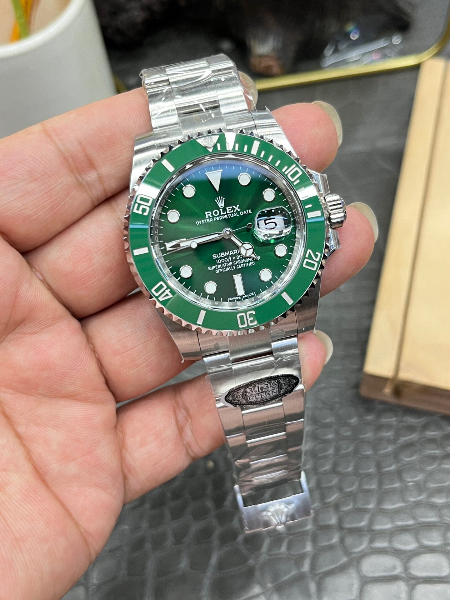 Rolex Submariner Date Ref. 116610LV-0002 “40mm Stainless Steel / Green Dial & Bezel