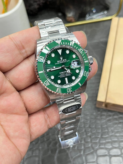 Rolex Submariner Date Ref. 116610LV-0002 “40mm Stainless Steel / Green Dial & Bezel