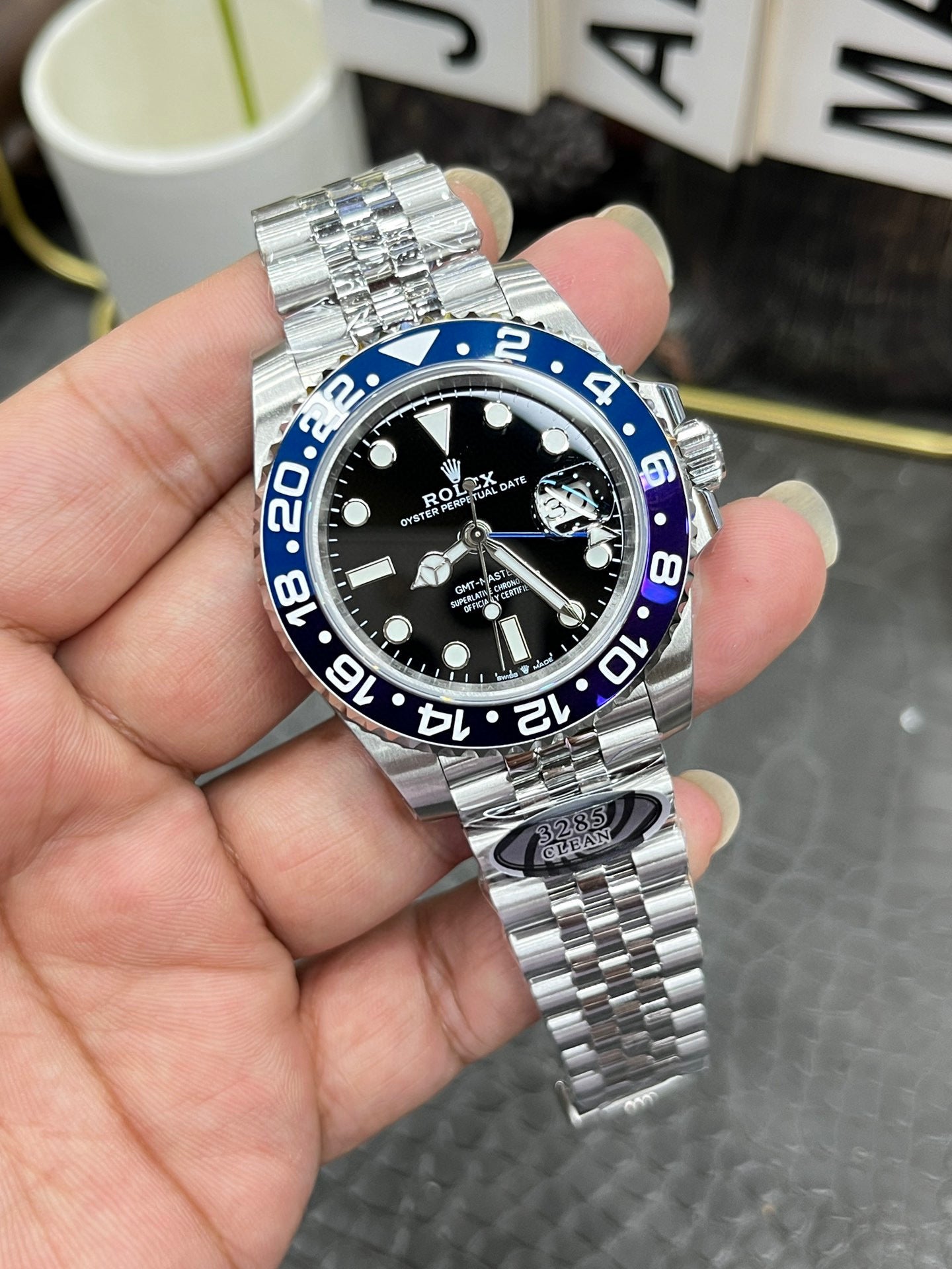 Rolex GMT-Master II “Batman-Pepsi-etc.” (Blue & Purple Bezel Variant)