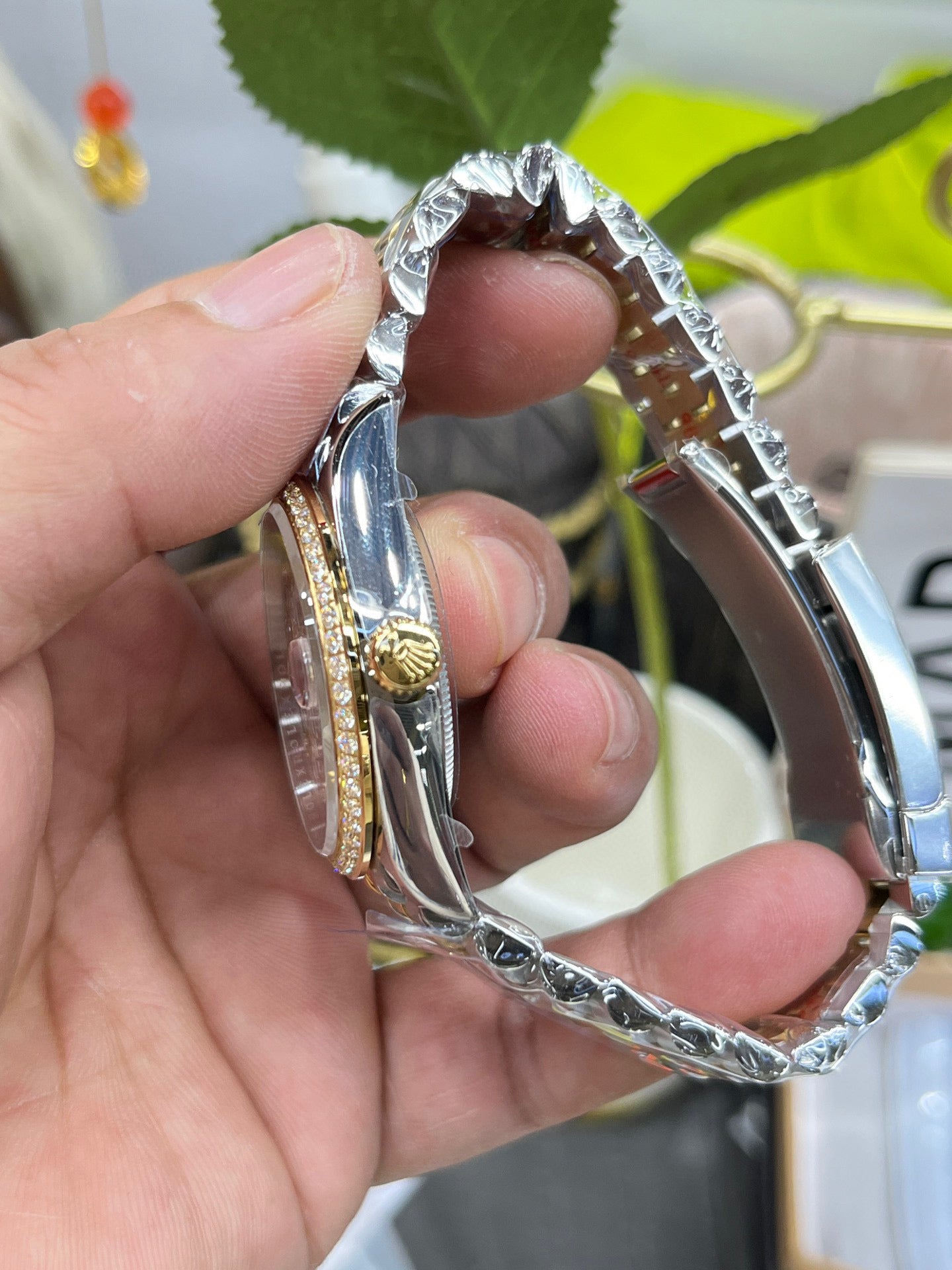 Rolex Datejust Two-Tone Diamond Bezel “Computer” Dial