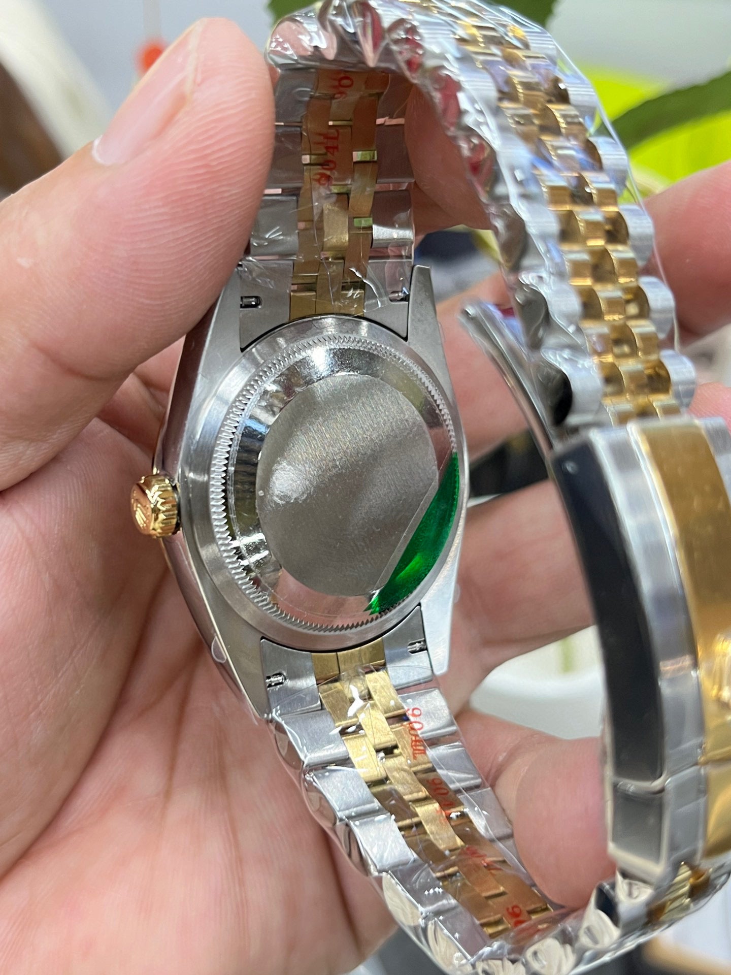 Rolex Datejust Two-Tone Diamond Bezel “Computer” Dial