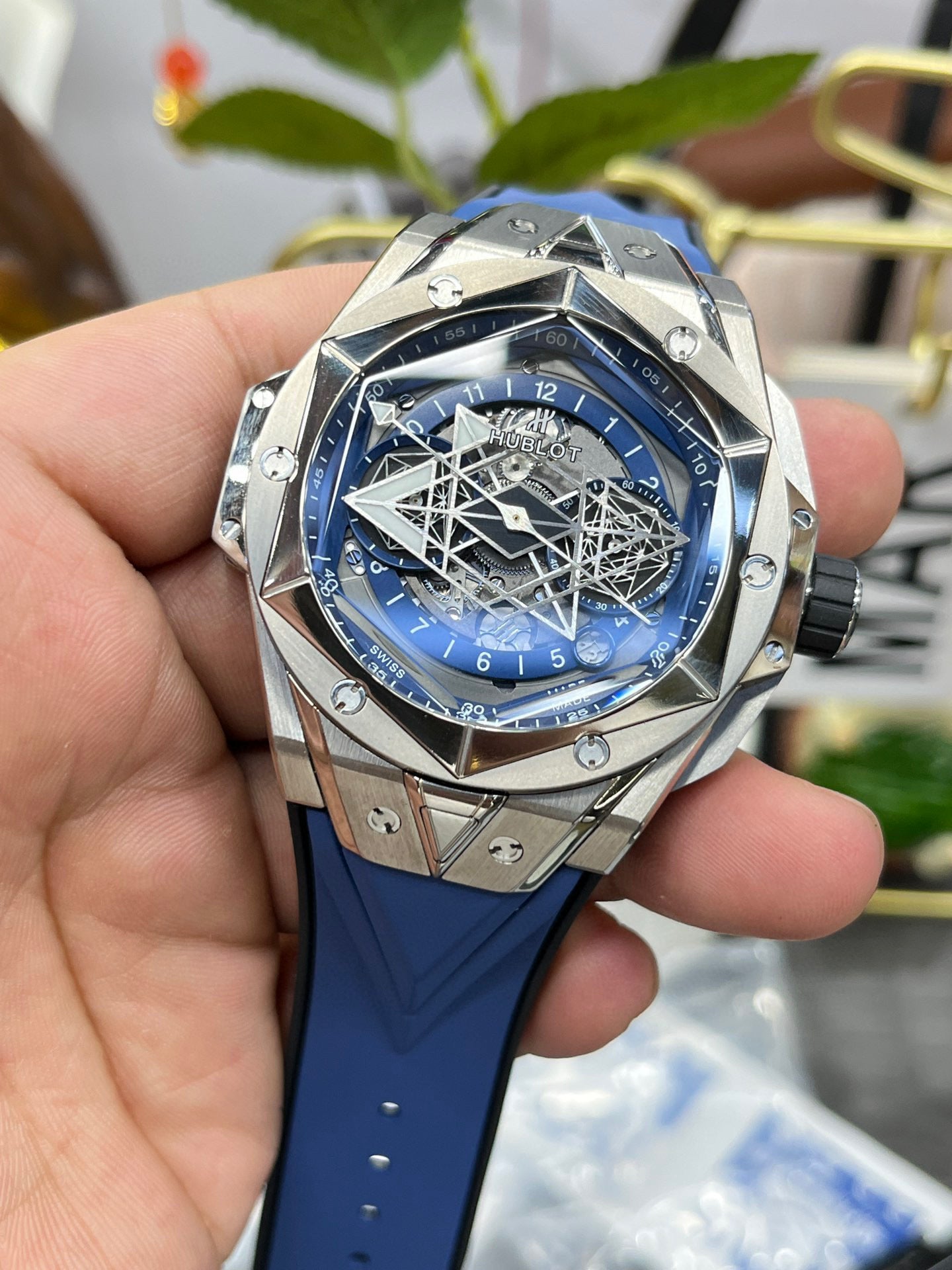 Hublot Big Bang Unico Sang Bleu II 418.NX.5107.RX.MXM20