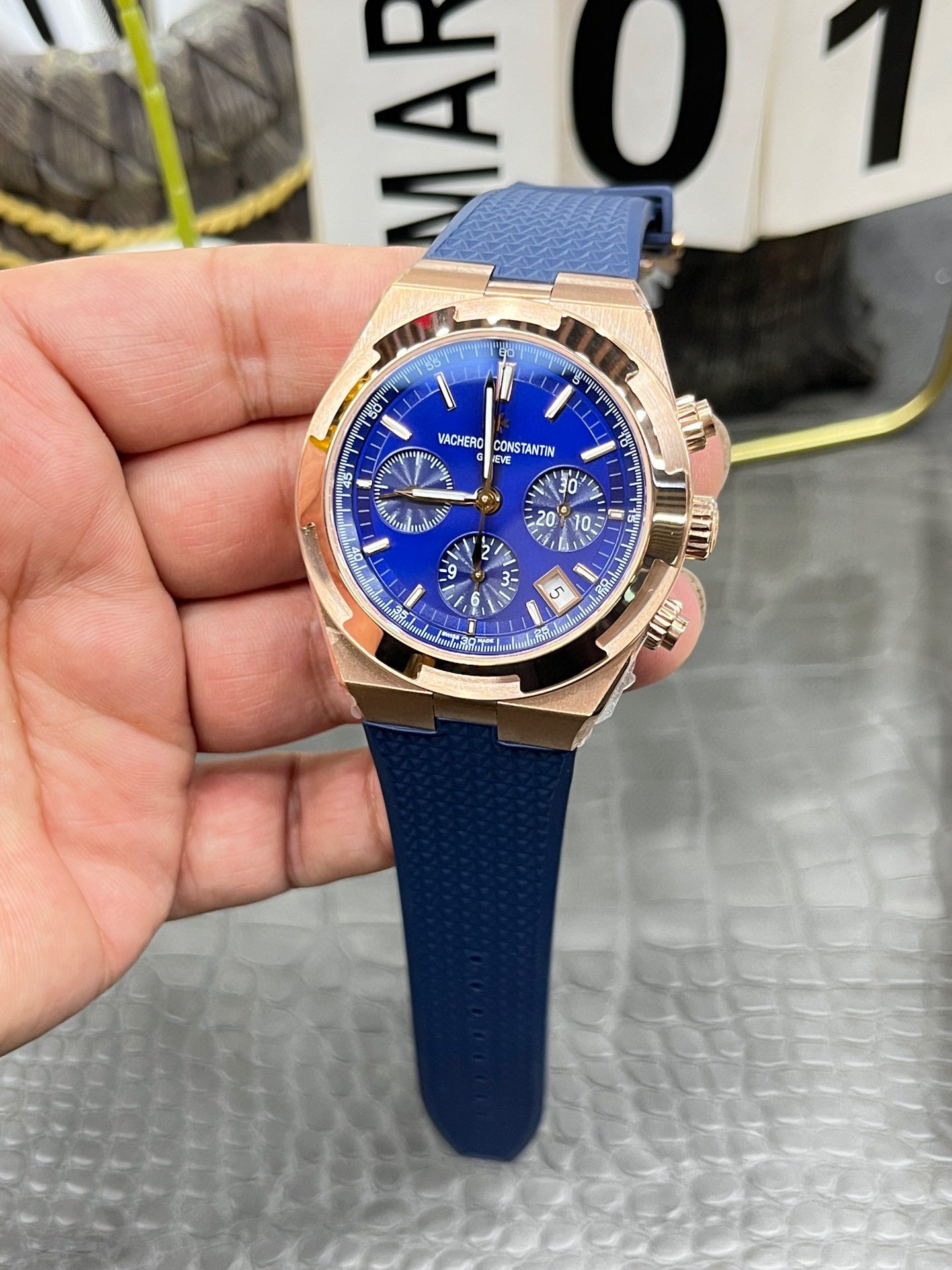 Vacheron Constantin Overseas Chronograph 5500V/110R-B952