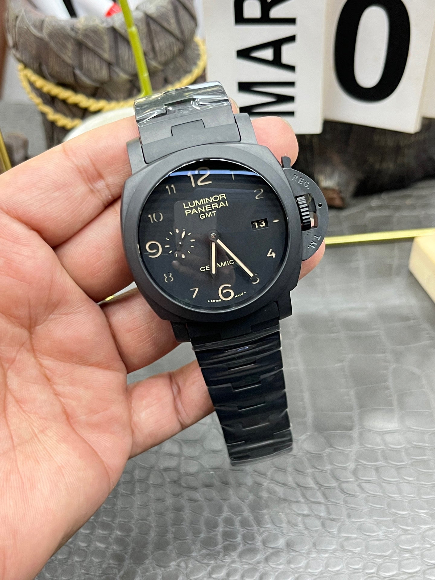 Panerai Luminor 1950 3 Days GMT Automatic “Tuttonero” PAM00438