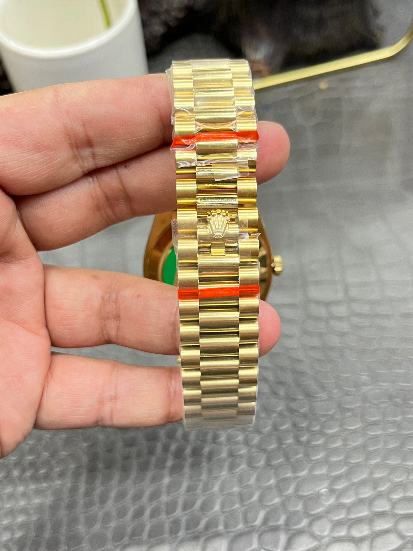 Rolex Day-Date 40 “Diamond Bezel Black Dial” M228348RBR-0001