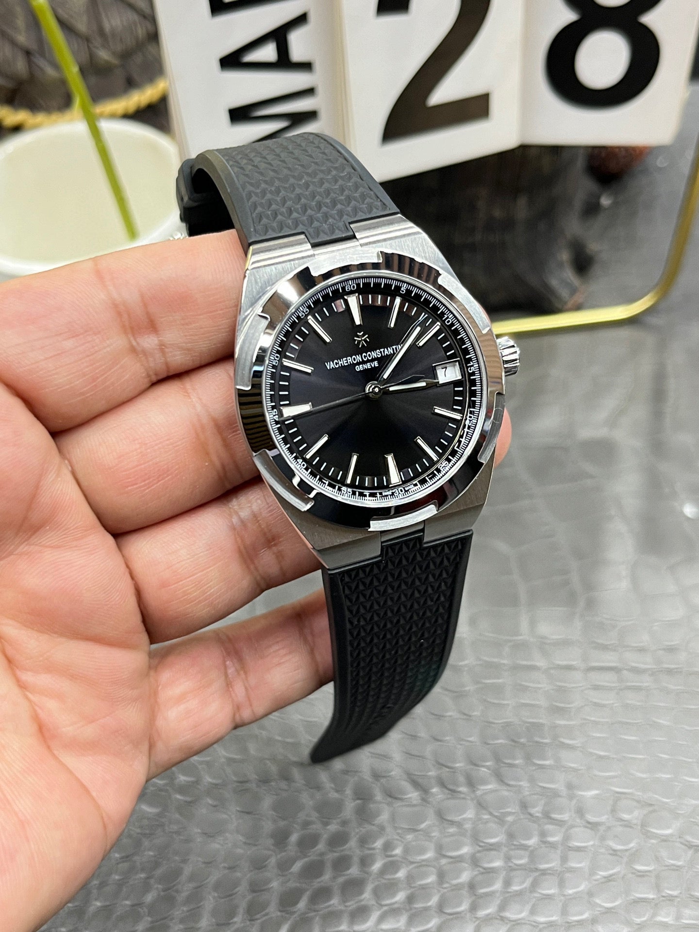 Vacheron Constantin Overseas 4500V Steel Black Dial