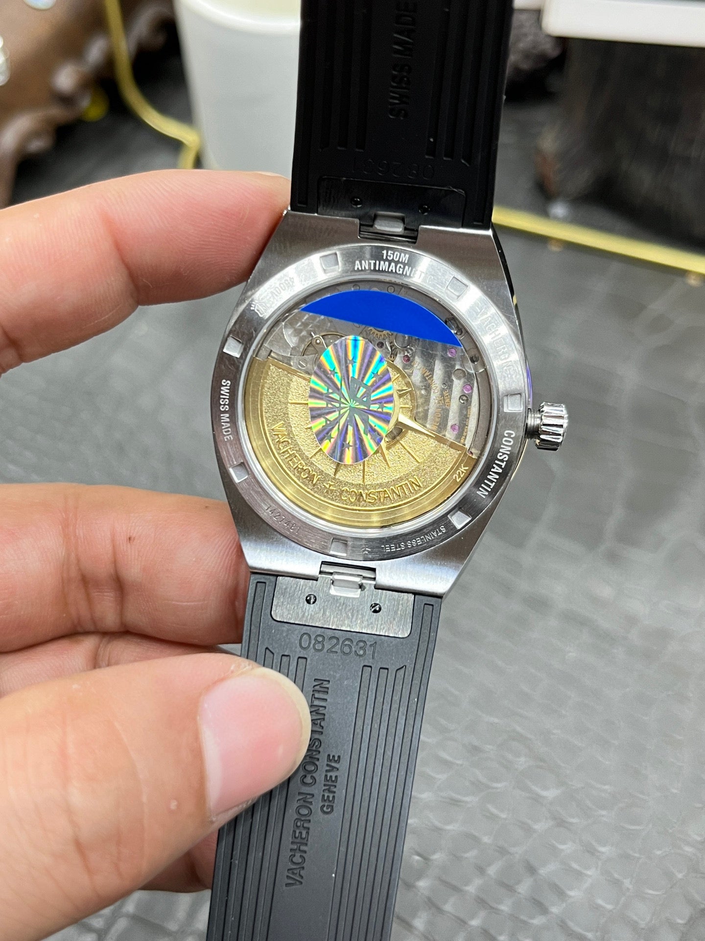 Vacheron Constantin Overseas 4500V Steel Black Dial