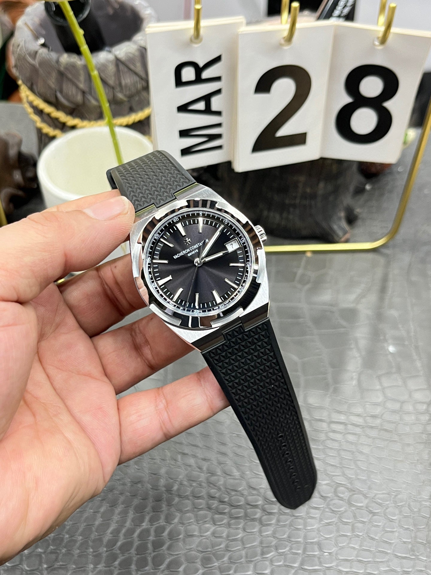 Vacheron Constantin Overseas 4500V Steel Black Dial