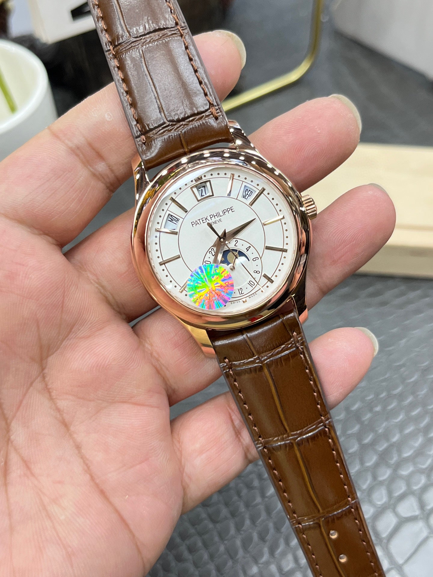 Patek Philippe 5205R-001 Annual Calendar