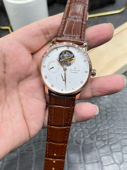 Blancpain Villeret Tourbillon 8-Day Power Reserve 6025-3642-55B