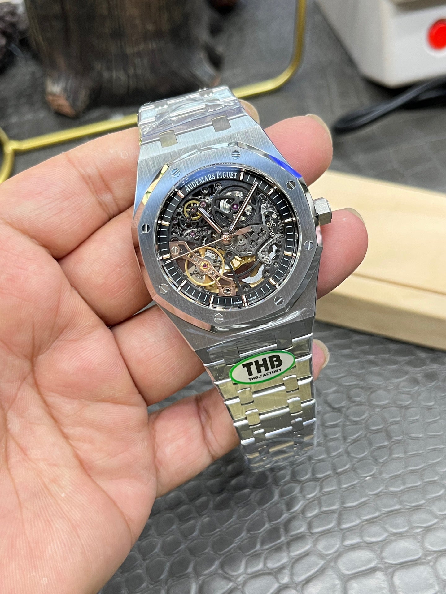 Audemars Piguet Royal Oak Double Balance Wheel Openworked 15407ST.OO.1220ST.01