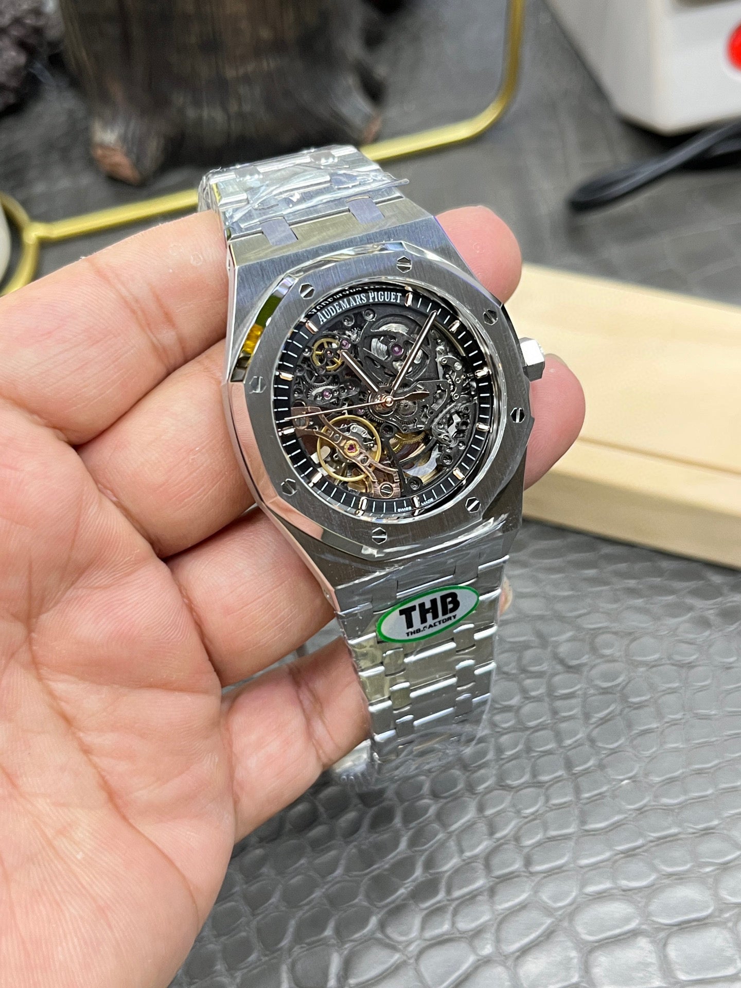 Audemars Piguet Royal Oak Double Balance Wheel Openworked 15407ST.OO.1220ST.01
