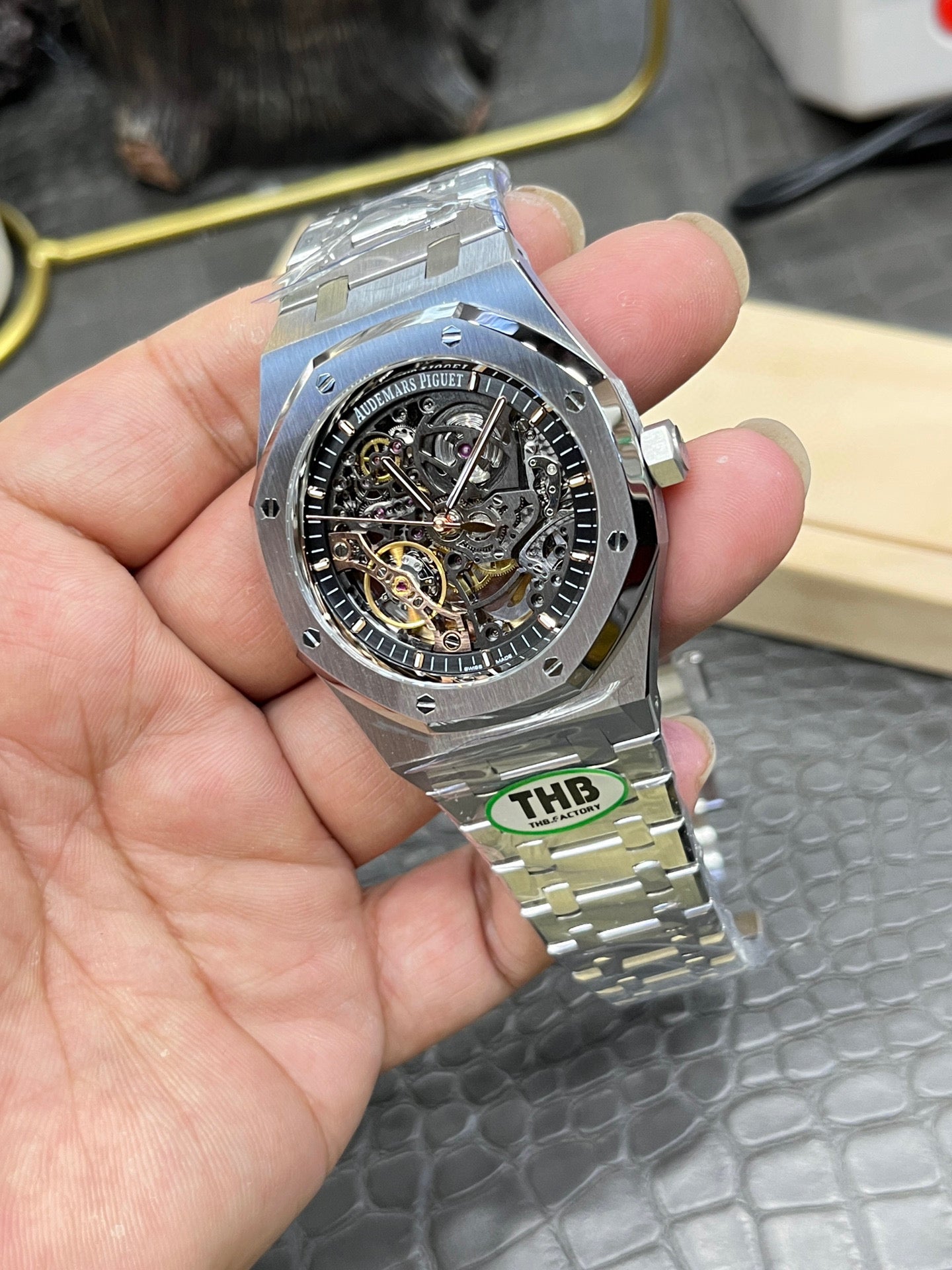 Audemars Piguet Royal Oak Double Balance Wheel Openworked 15407ST.OO.1220ST.01