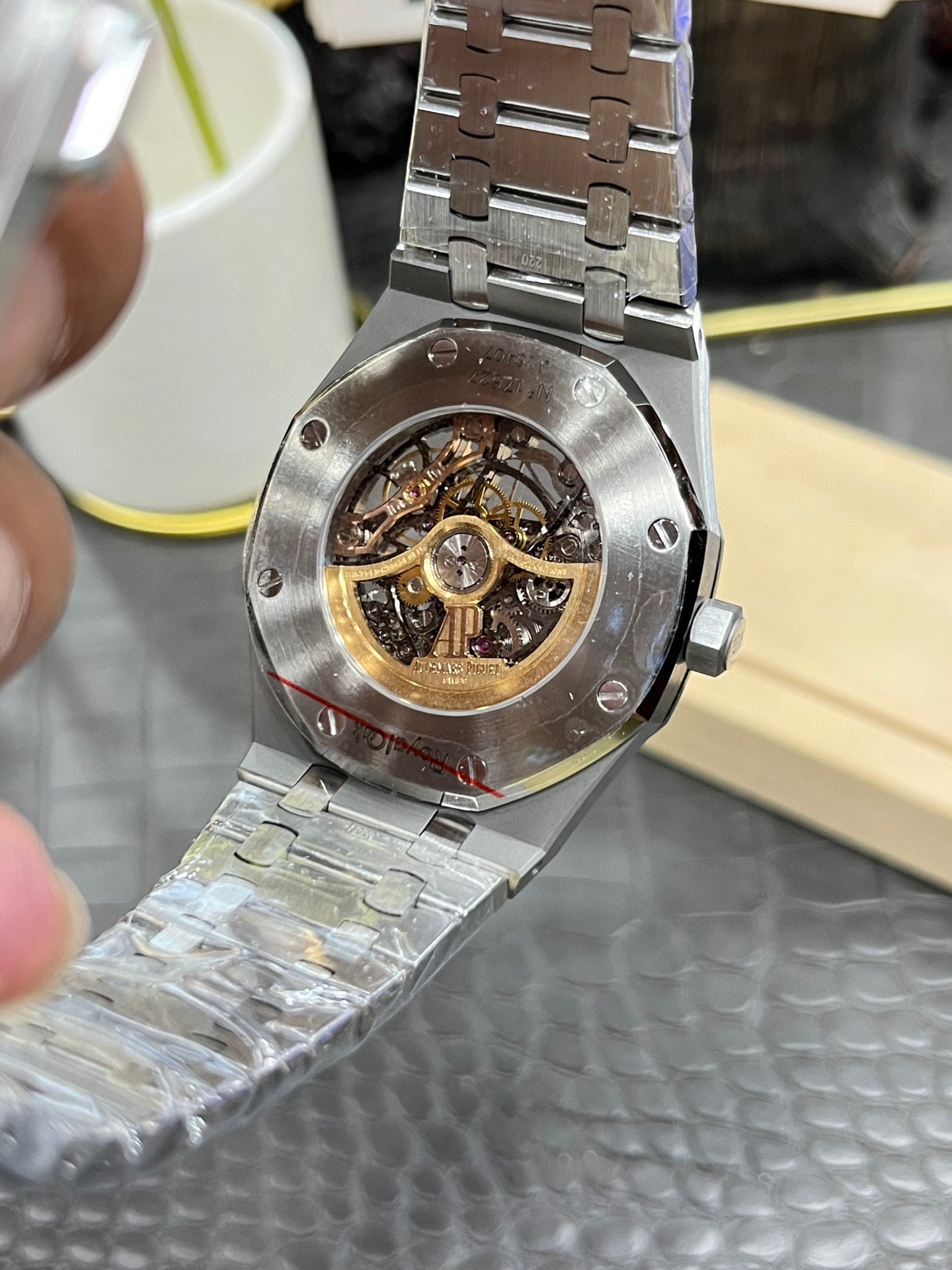 Audemars Piguet Royal Oak Double Balance Wheel Openworked 15407ST.OO.1220ST.01