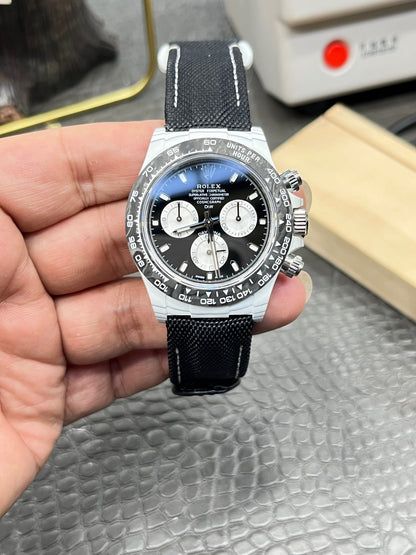 Rolex Daytona Carbon Fiber Panda Dial Custom Edition