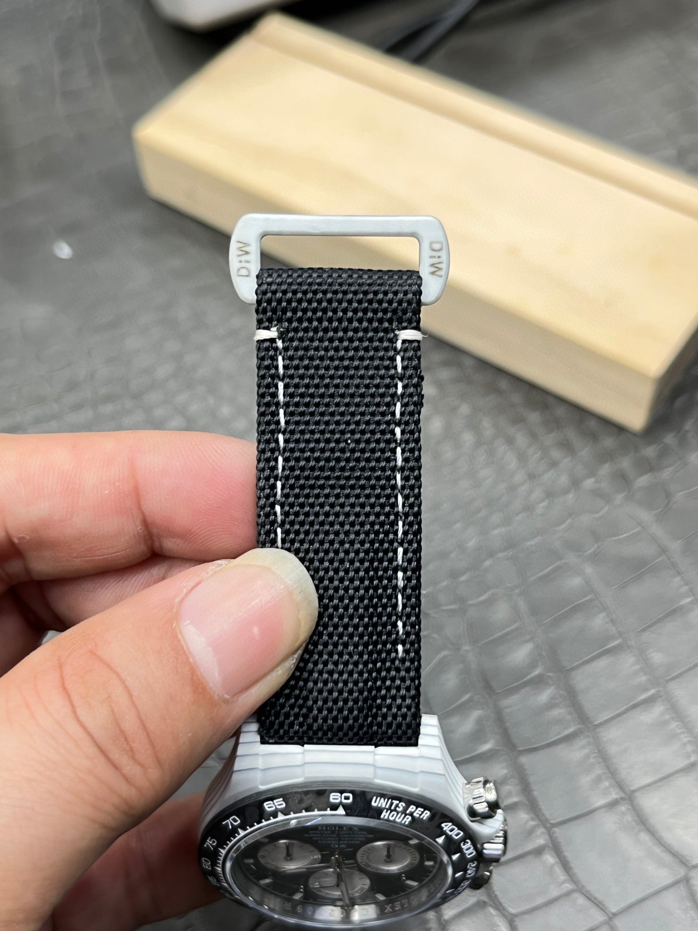 Rolex Daytona Carbon Fiber Panda Dial Custom Edition