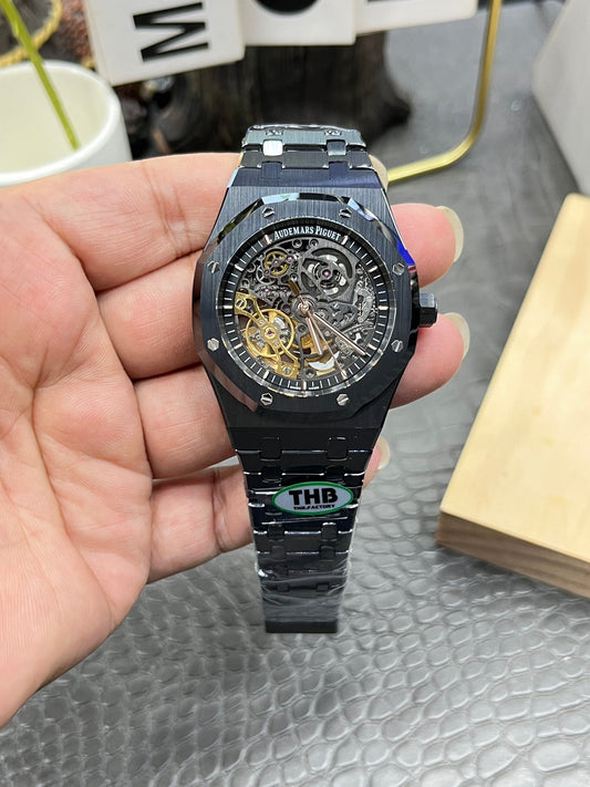 Audemars Piguet Royal Oak Double Balance Wheel Openworked Black Ceramic15407ST