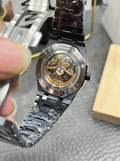 Audemars Piguet Royal Oak Double Balance Wheel Openworked Black Ceramic15407ST