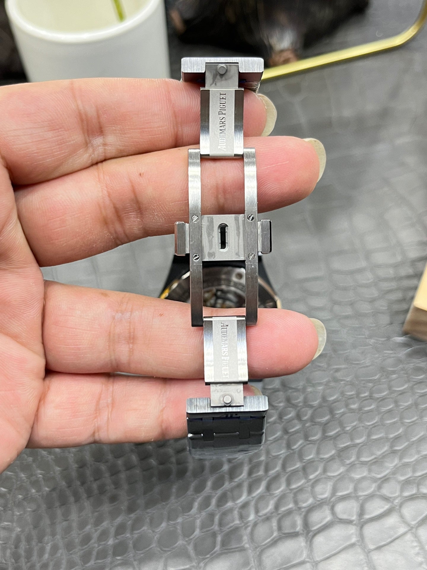 Audemars Piguet Royal Oak Double Balance Wheel Openworked Black Ceramic15407ST