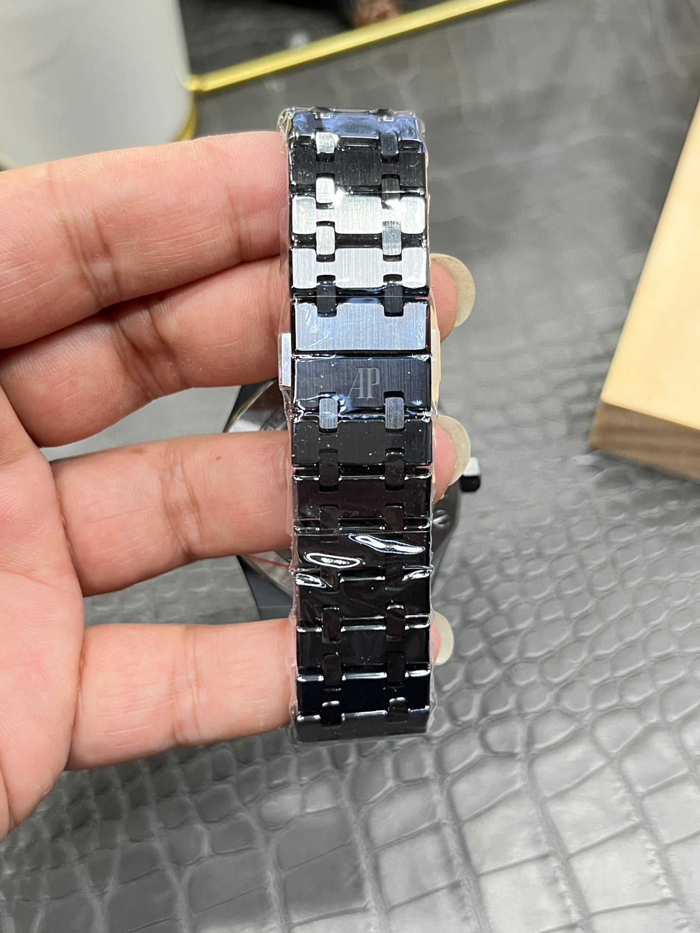 Audemars Piguet Royal Oak Double Balance Wheel Openworked Black Ceramic15407ST