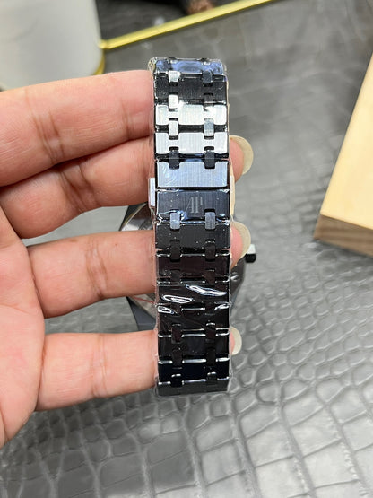 Audemars Piguet Royal Oak Double Balance Wheel Openworked Black Ceramic15407ST