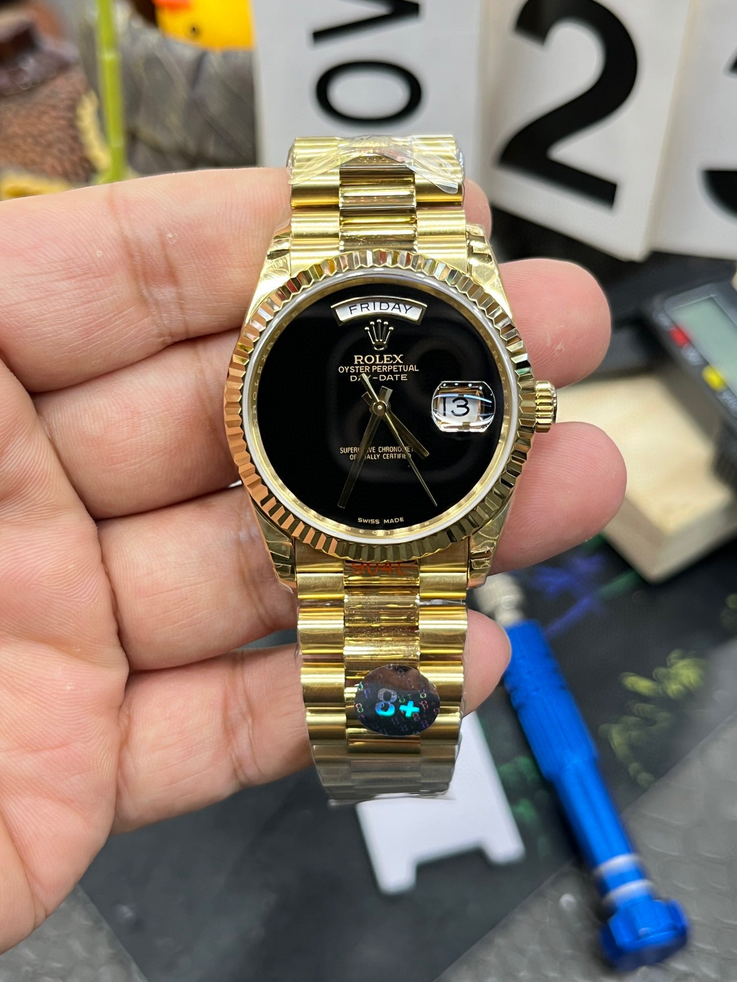 Rolex Day-Date Special Dial “No Index Script Dia