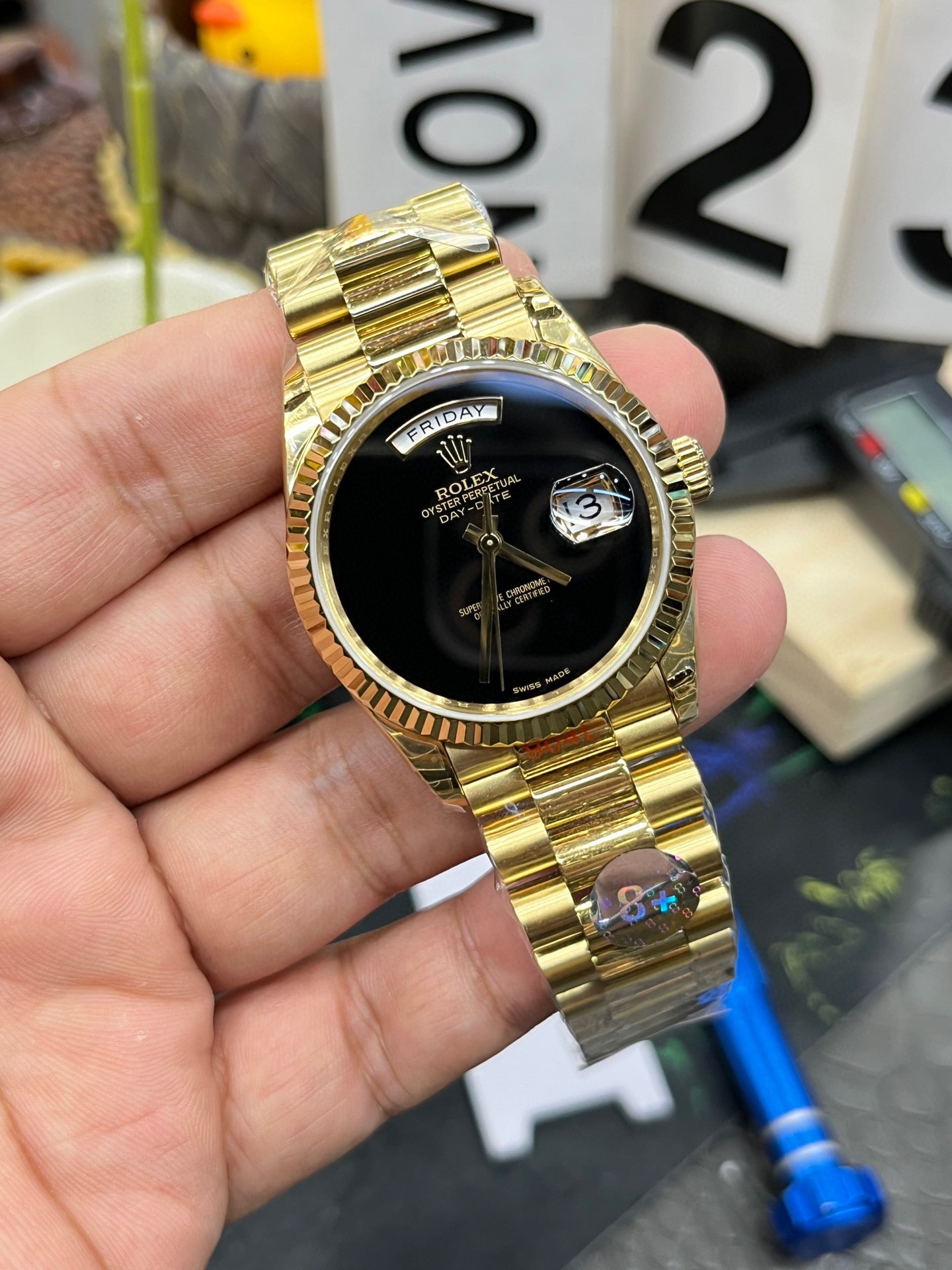 Rolex Day-Date Special Dial “No Index Script Dia