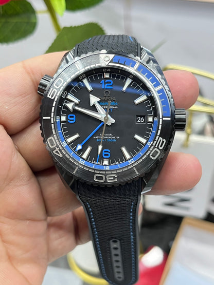 Omega Seamaster Planet Ocean 600M Co-Axial GMT “Deep Black” 215.92.46.22.01.002