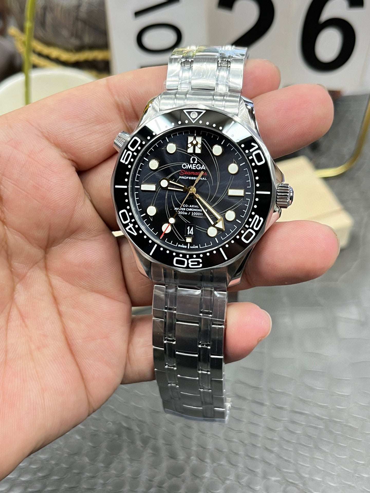 Omega Seamaster Diver 300M Co-Axial Master Chronometer James Bond Limited Edition 210.22.42.20.01.004