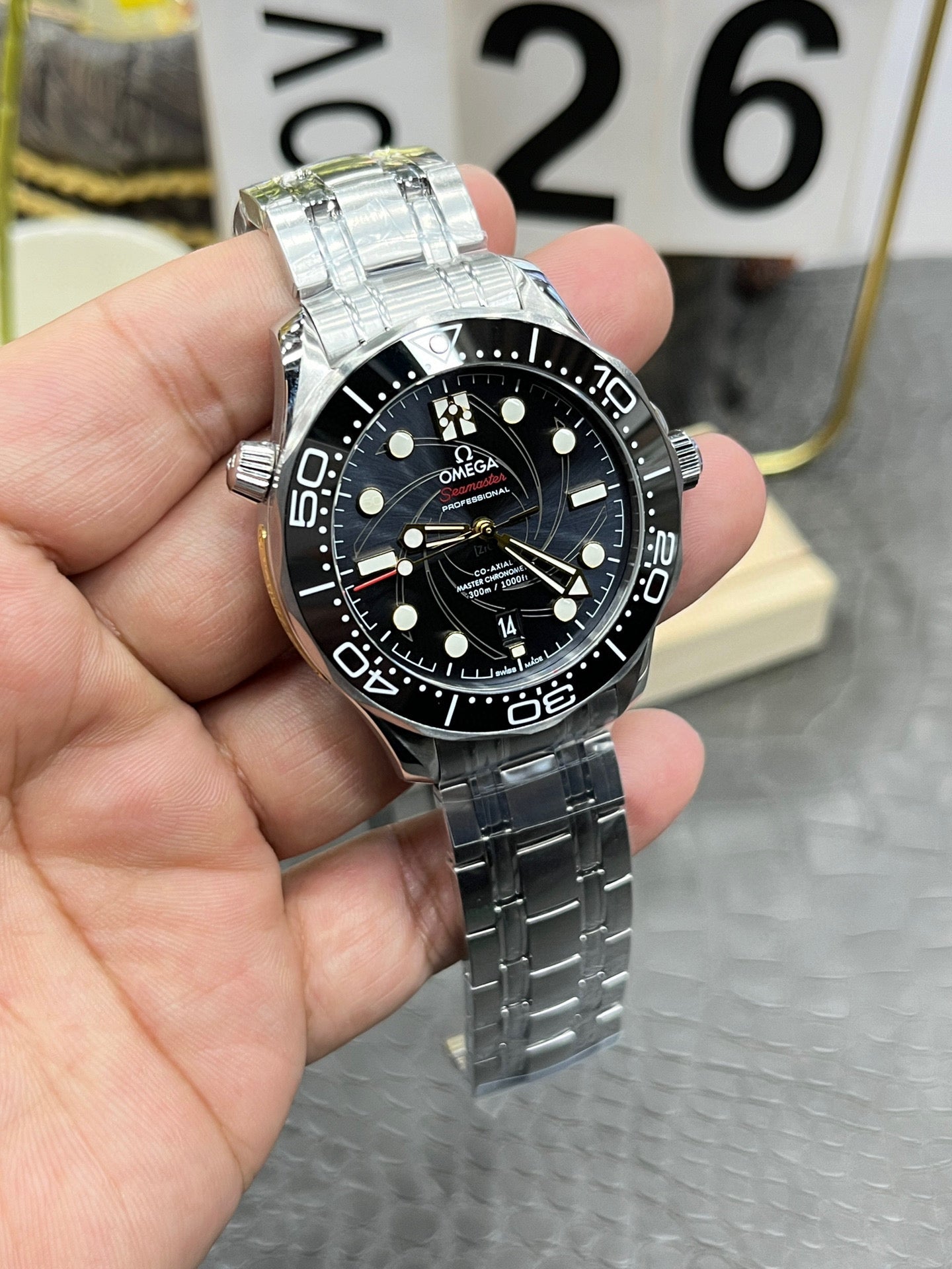 Omega Seamaster Diver 300M Co-Axial Master Chronometer James Bond Limited Edition 210.22.42.20.01.004