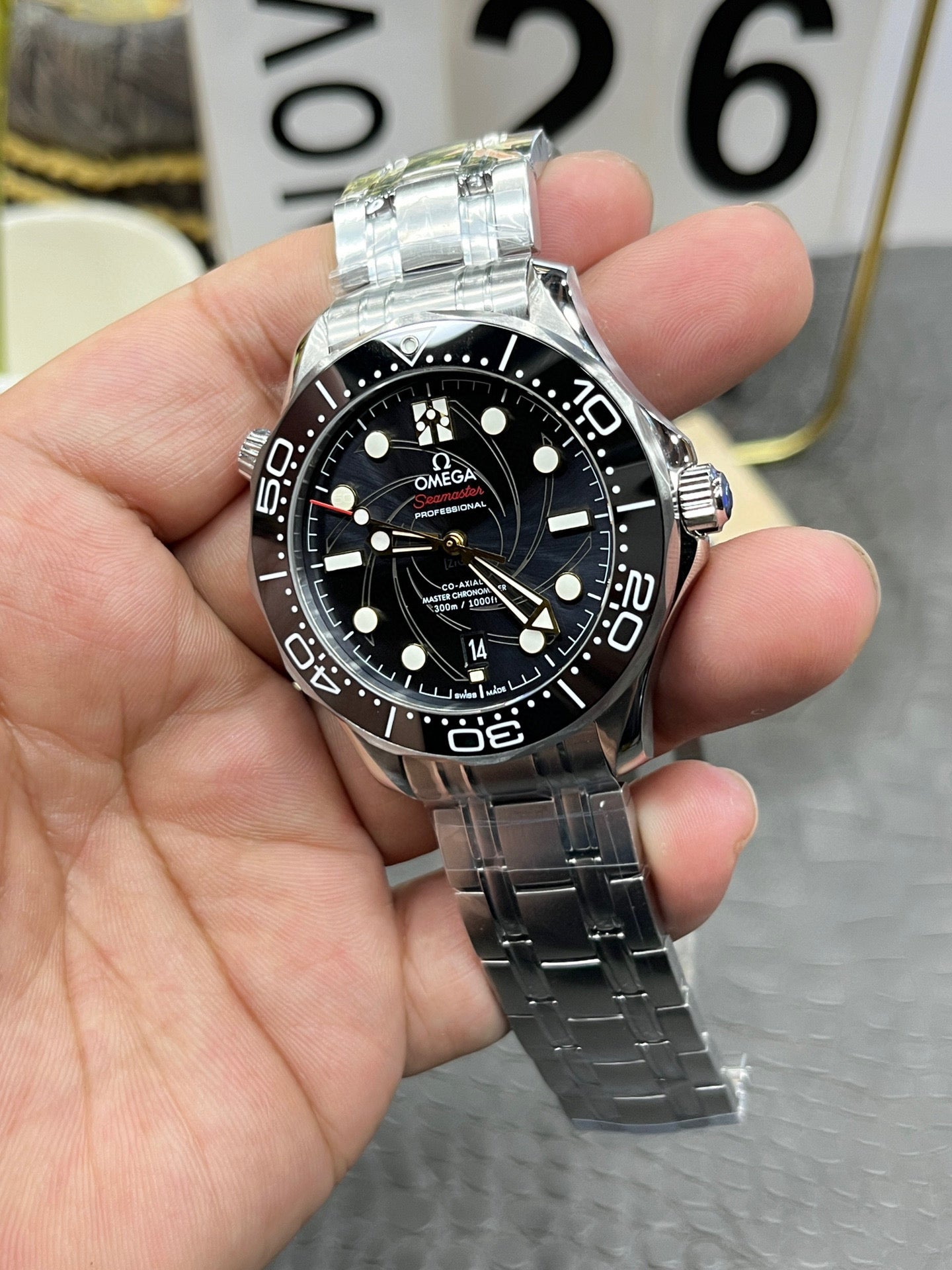 Omega Seamaster Diver 300M Co-Axial Master Chronometer James Bond Limited Edition 210.22.42.20.01.004