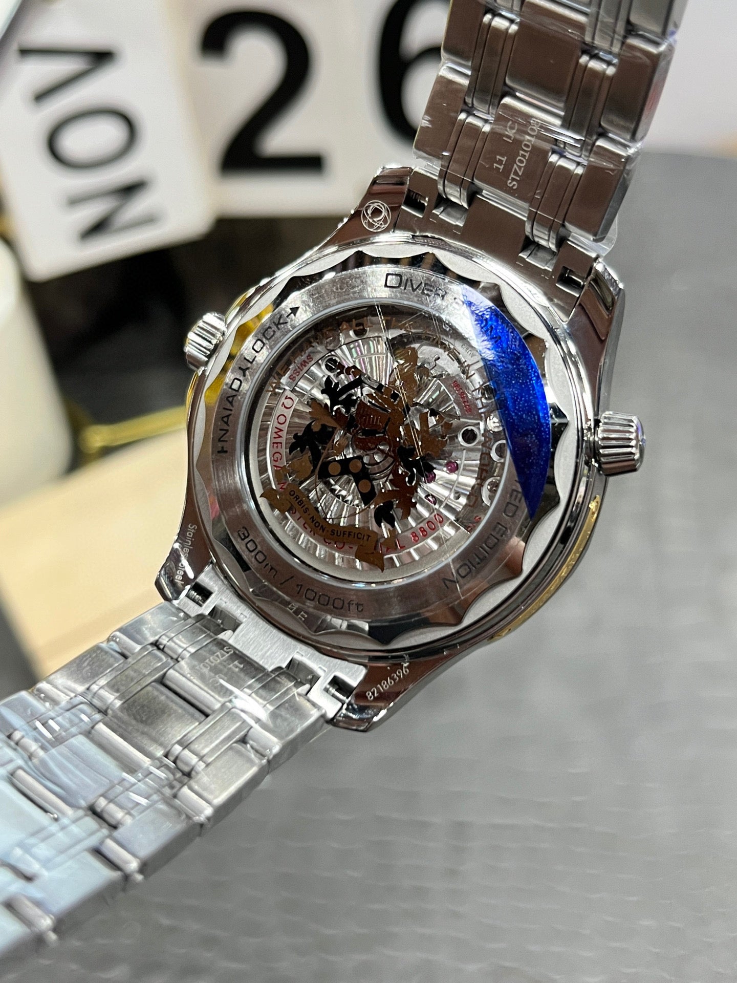 Omega Seamaster Diver 300M Co-Axial Master Chronometer James Bond Limited Edition 210.22.42.20.01.004
