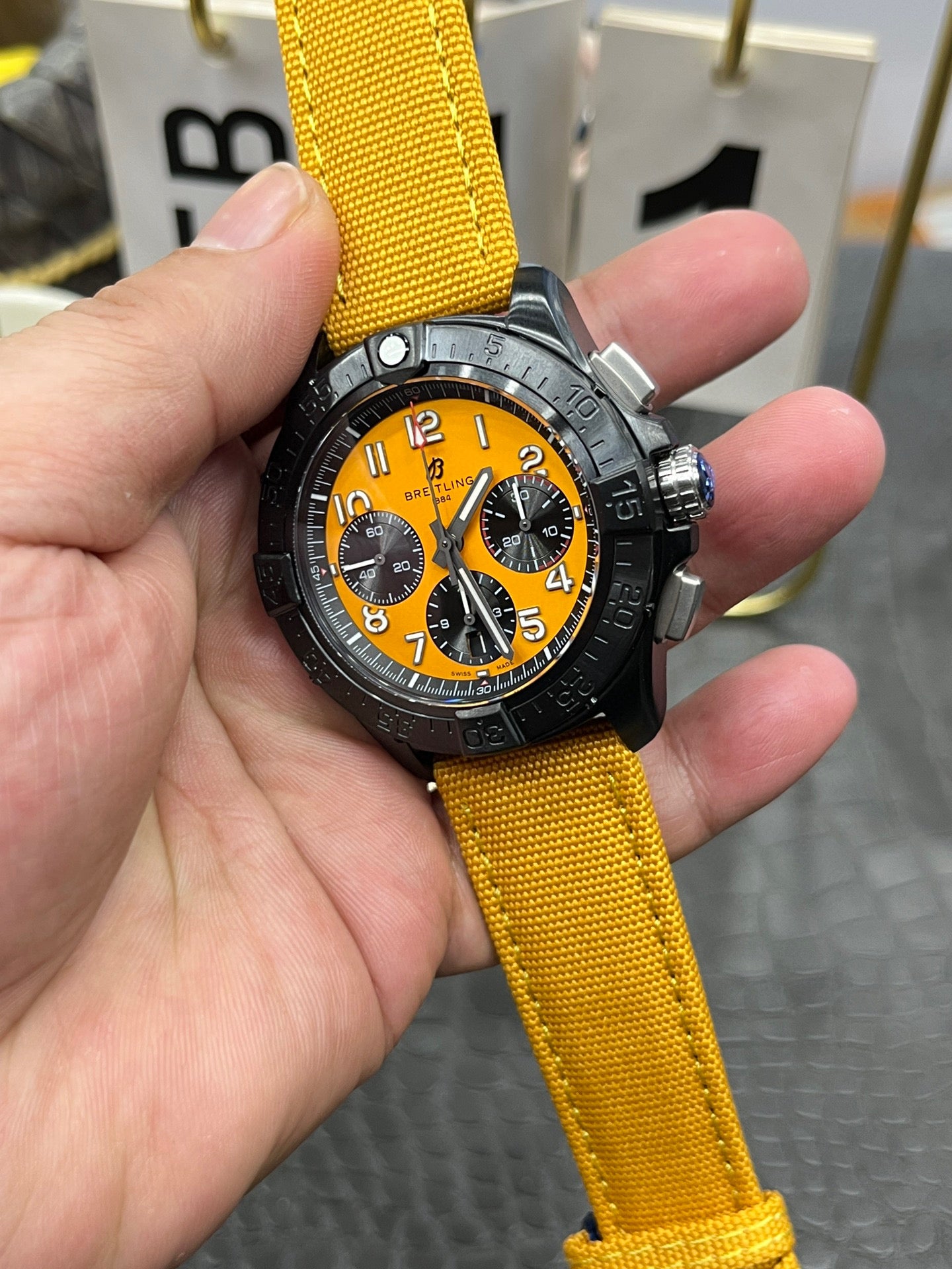 Breitling Avenger B01 Chronograph 44 Night Mission SB0147101I1X1