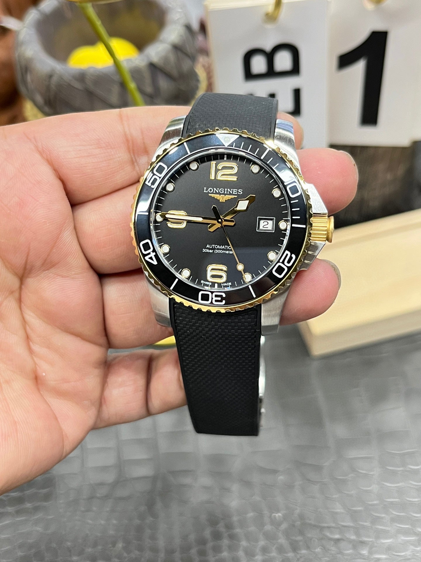 Longines HydroConquest Automatic 41mm L3.781.3.56.9