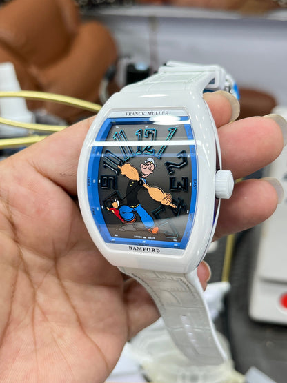 Franck Muller x Bamford Watch Department Popeye Vanguard