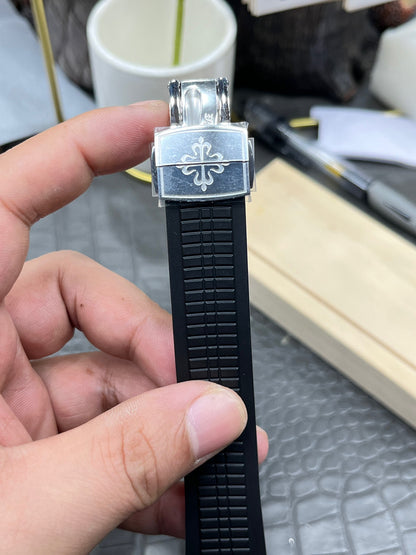 Patek Philippe Aquanaut 5168G Black Dial