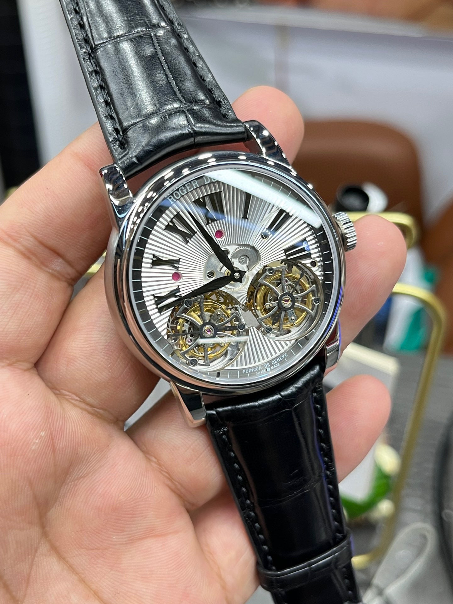 The Roger Dubuis Hommage Double Flying Tourbillon (Ref. RDDBHO0575)