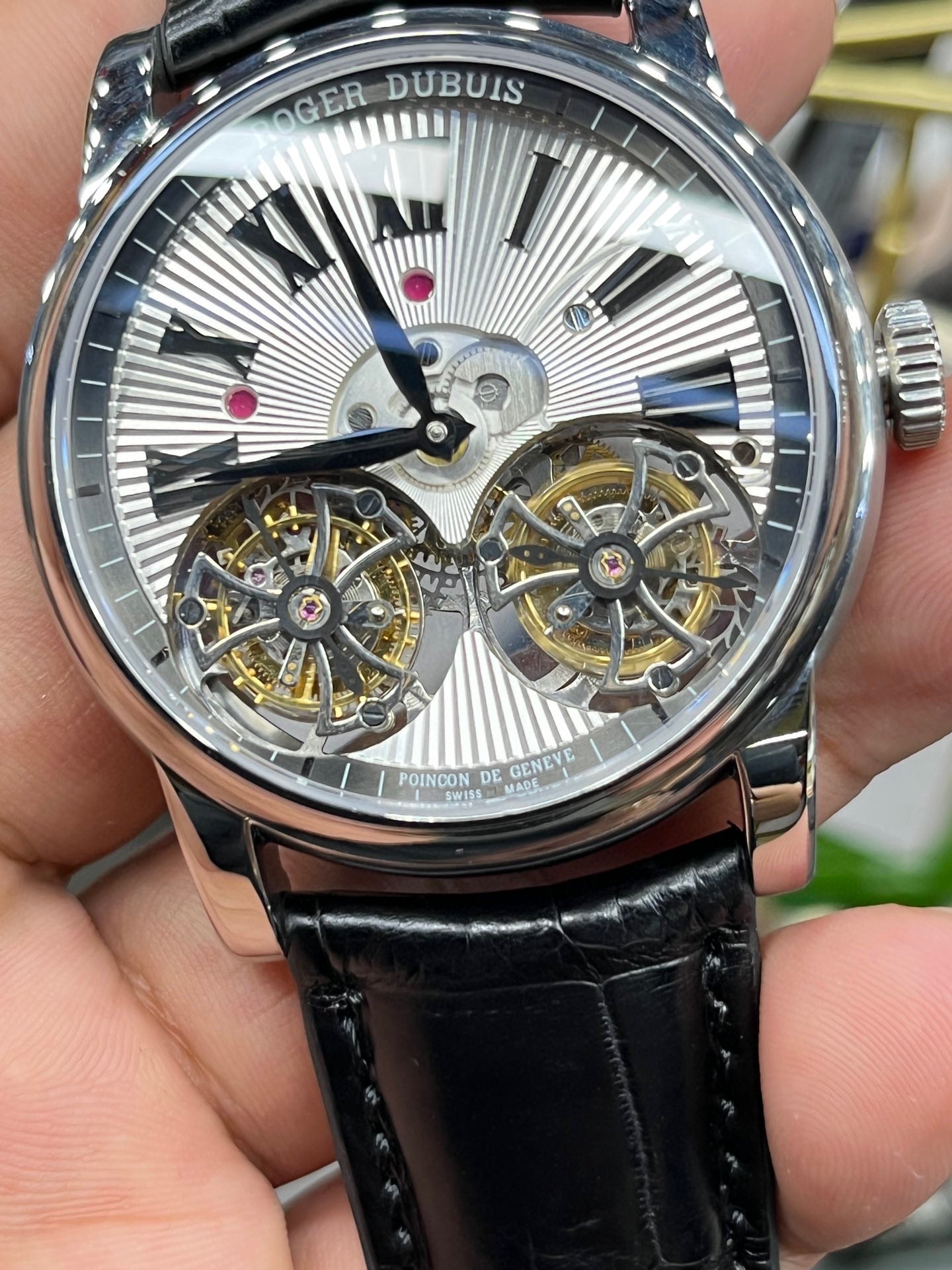 The Roger Dubuis Hommage Double Flying Tourbillon (Ref. RDDBHO0575)