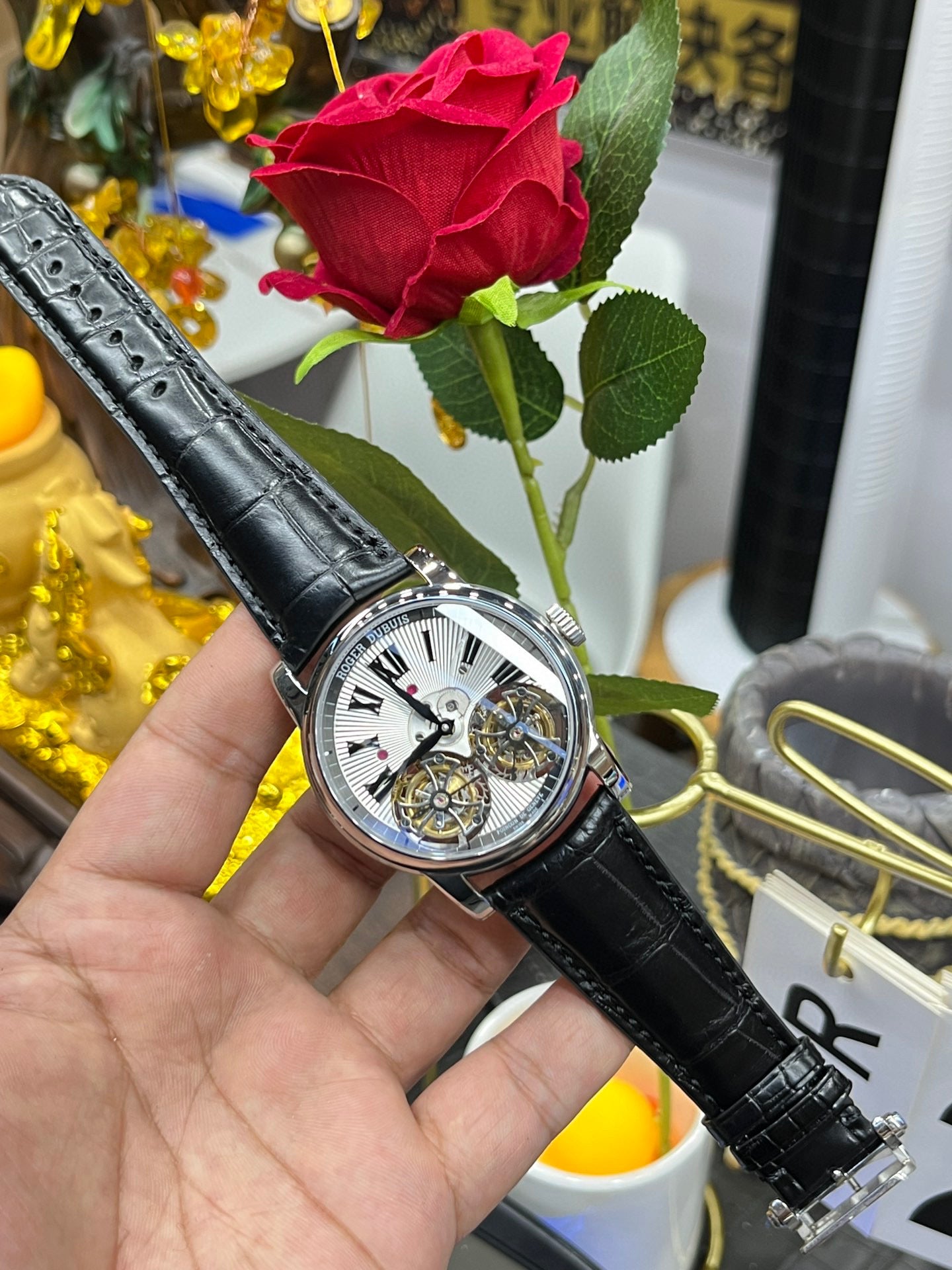 The Roger Dubuis Hommage Double Flying Tourbillon (Ref. RDDBHO0575)