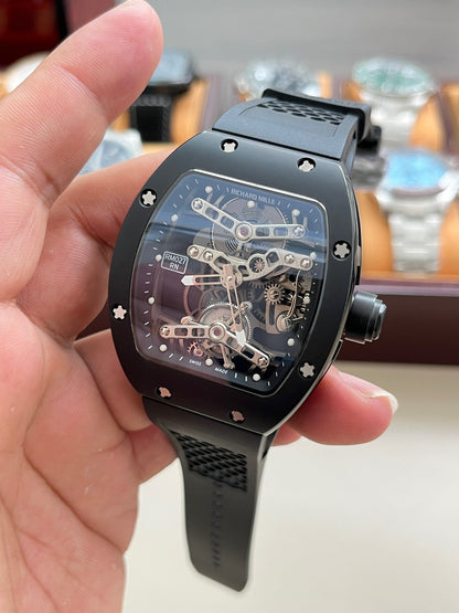 The Richard Mille RM 027 is a series of ultra-lightweight tourbillon watches