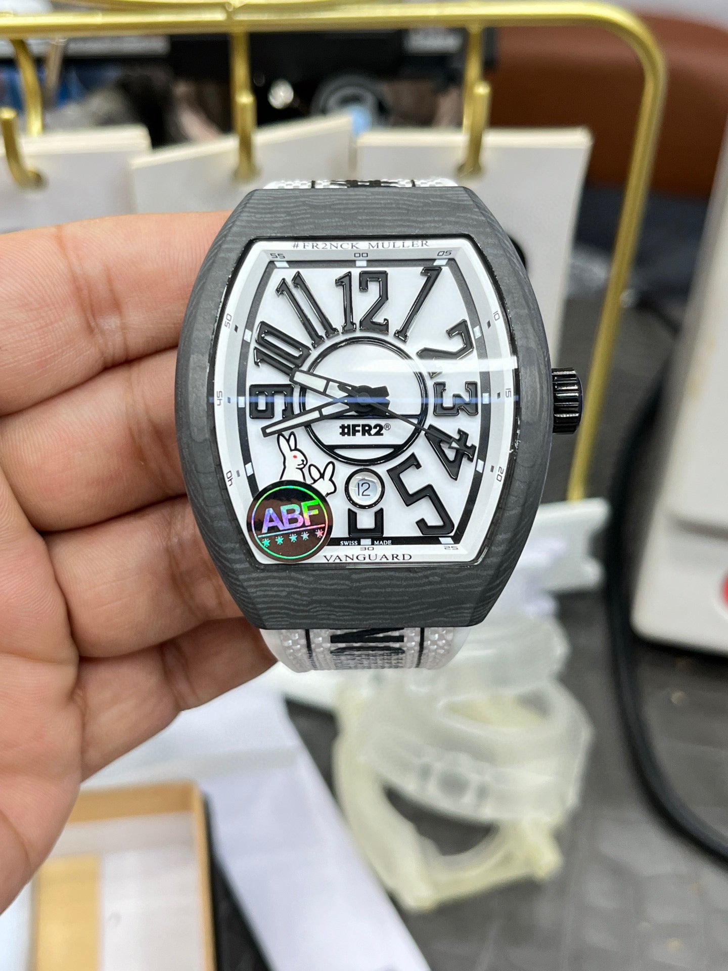 Franck Muller Vanguard V45 SC DT Glacier