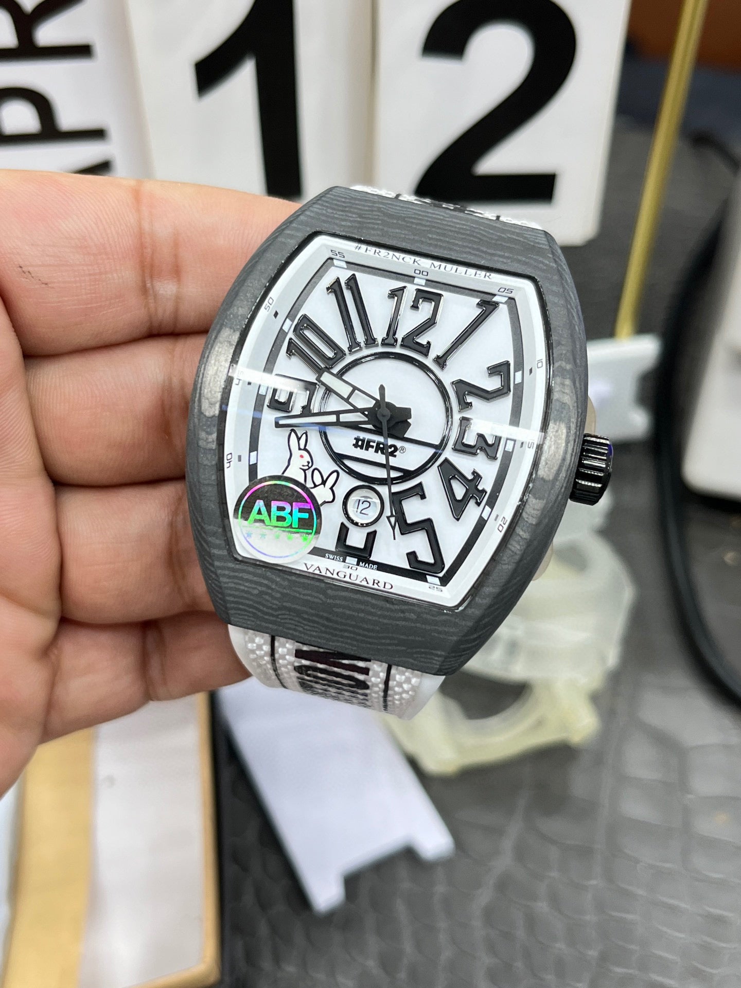 Franck Muller Vanguard V45 SC DT Glacier