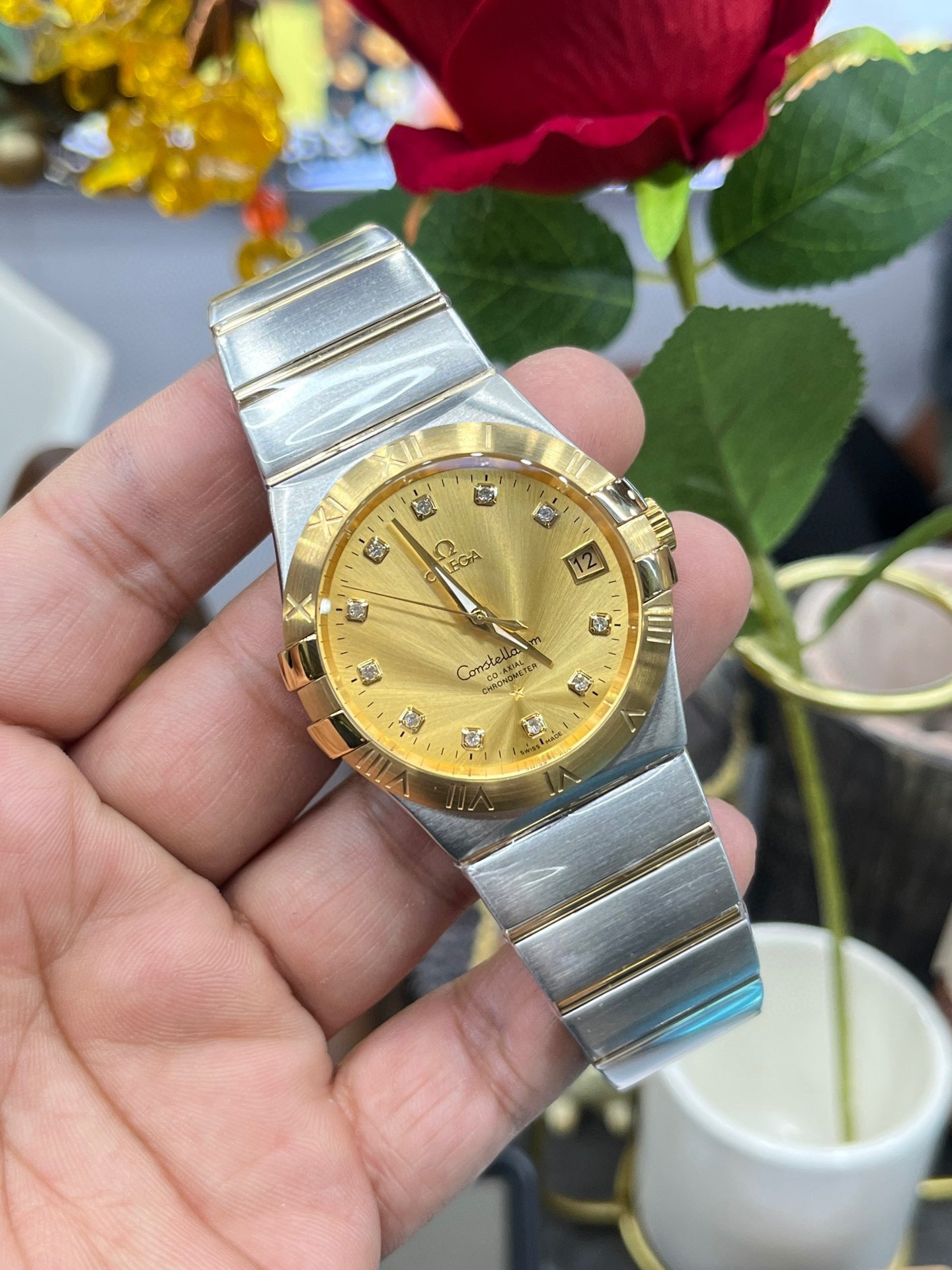 Omega Constellation Co-Axial 38 mm 123.20.38.21.58.001