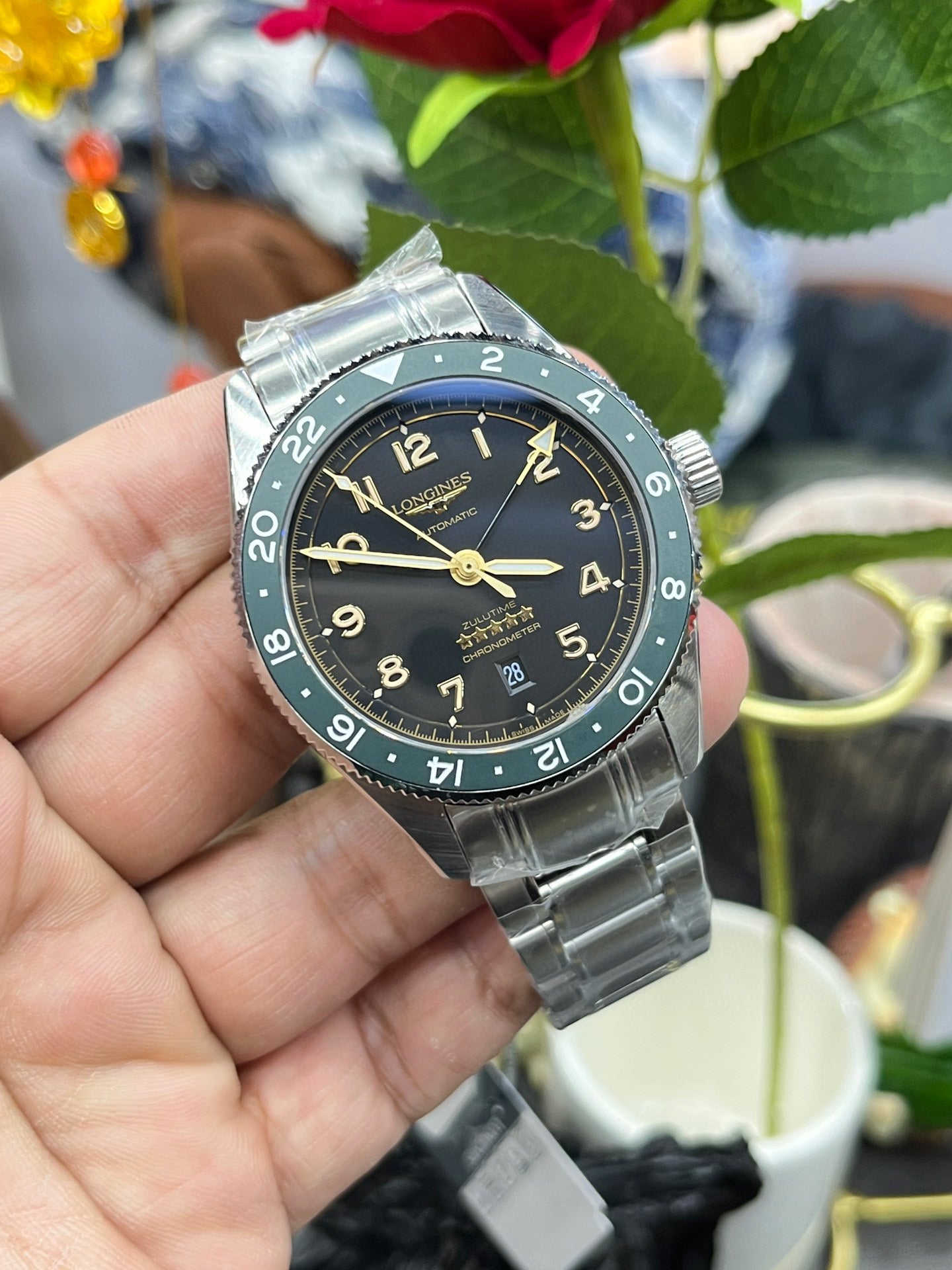 Longines Spirit Zulu Time GMT L3.812.4.63.6