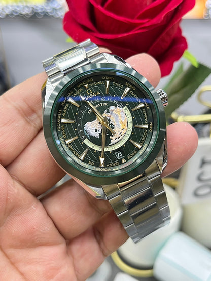 Omega Seamaster Aqua Terra 150M Co-Axial Master Chronometer GMT Worldtimer 43mm (Ref. 220.30.43.22.10.001)