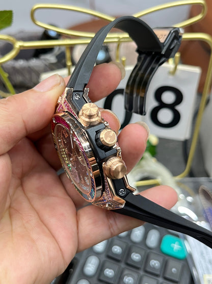 Hublot Big Bang Unico King Gold Rainbow 42mm (441.OX.9910.LR.0999)